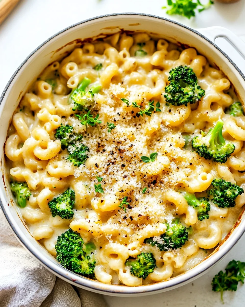One-Pot Creamy Broccoli Mac and Cheese - additional image