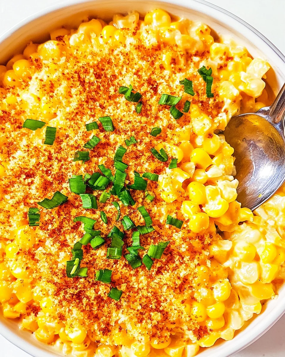 Homemade Parmesan Creamed Corn Recipe - additional image