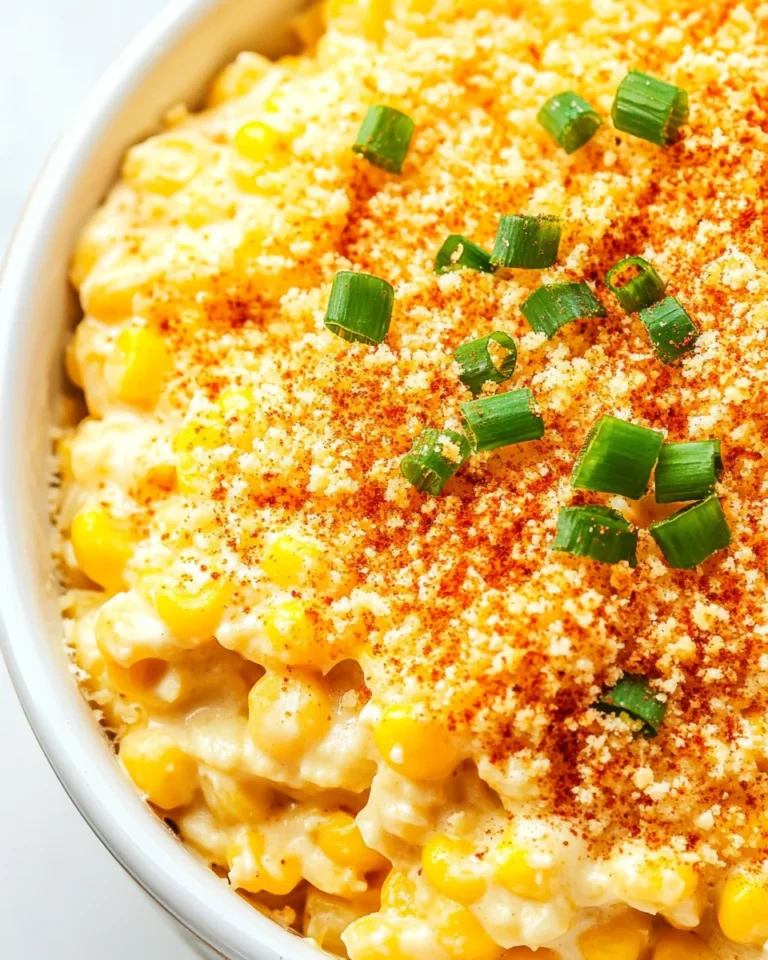 Homemade Parmesan Creamed Corn Recipe