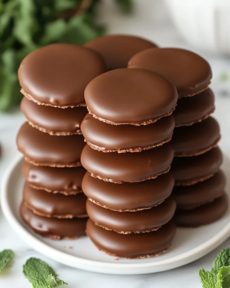 Easy Homemade Thin Mint Cookies for a Flavor-Packed Treat