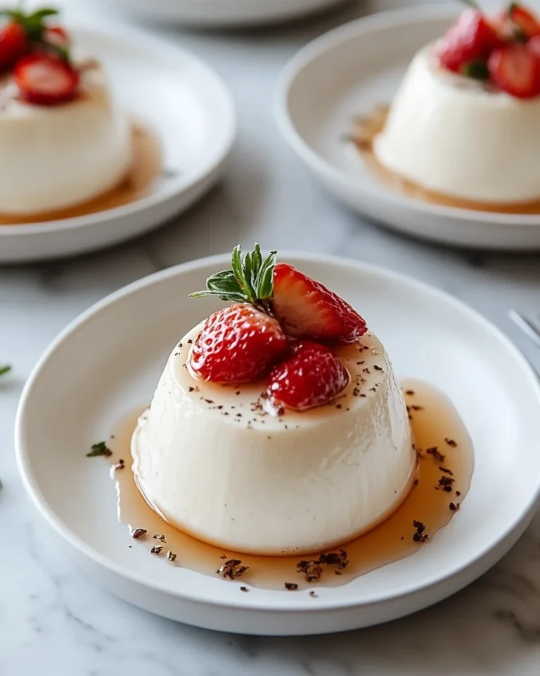Easy Homemade Panna Cotta: A Creamy, Flavor-Packed Dessert