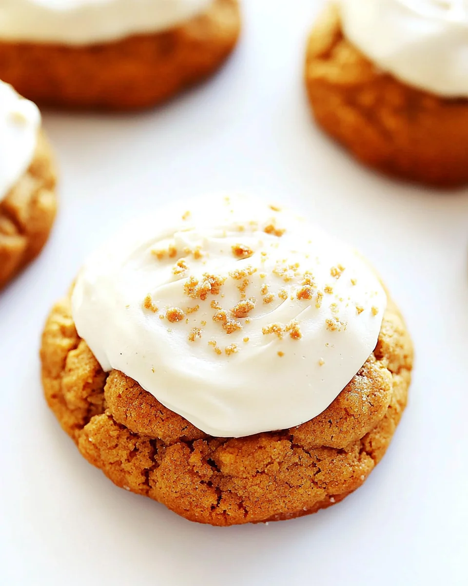 Delicious Pumpkin Cookies with Creamy Frosting - additional image