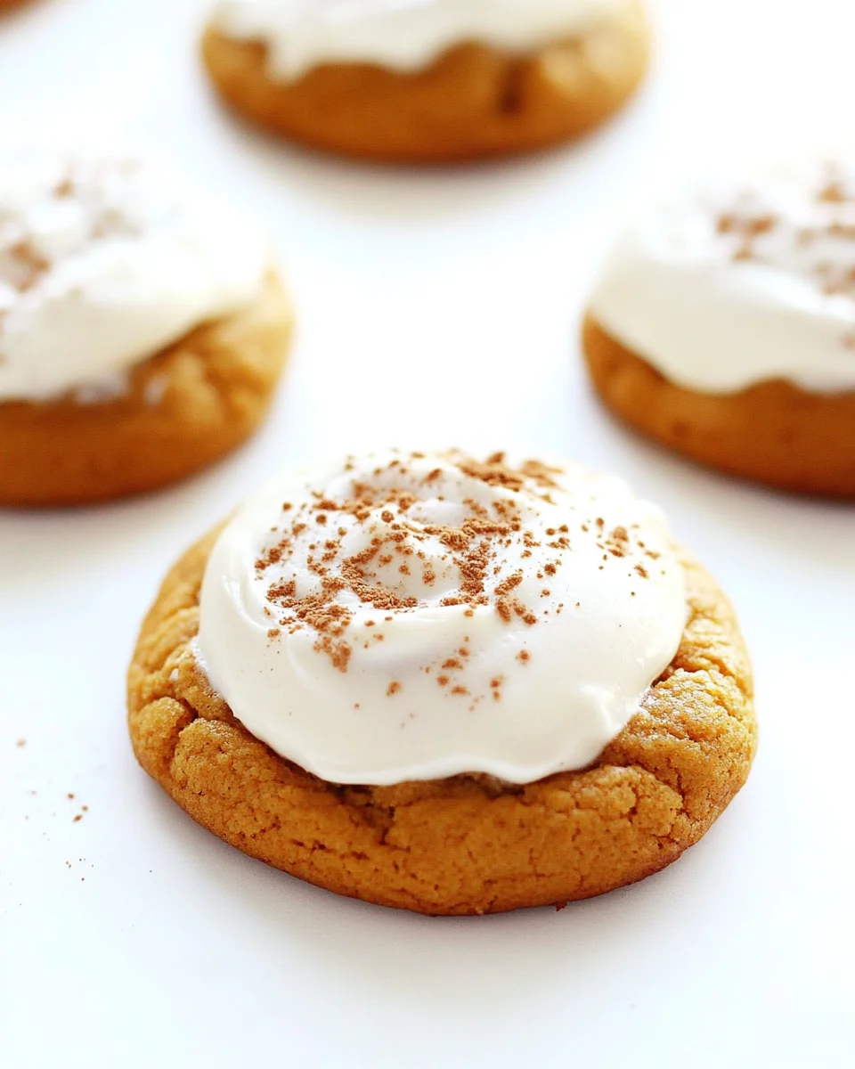 Delicious Pumpkin Cookies with Creamy Frosting - additional image