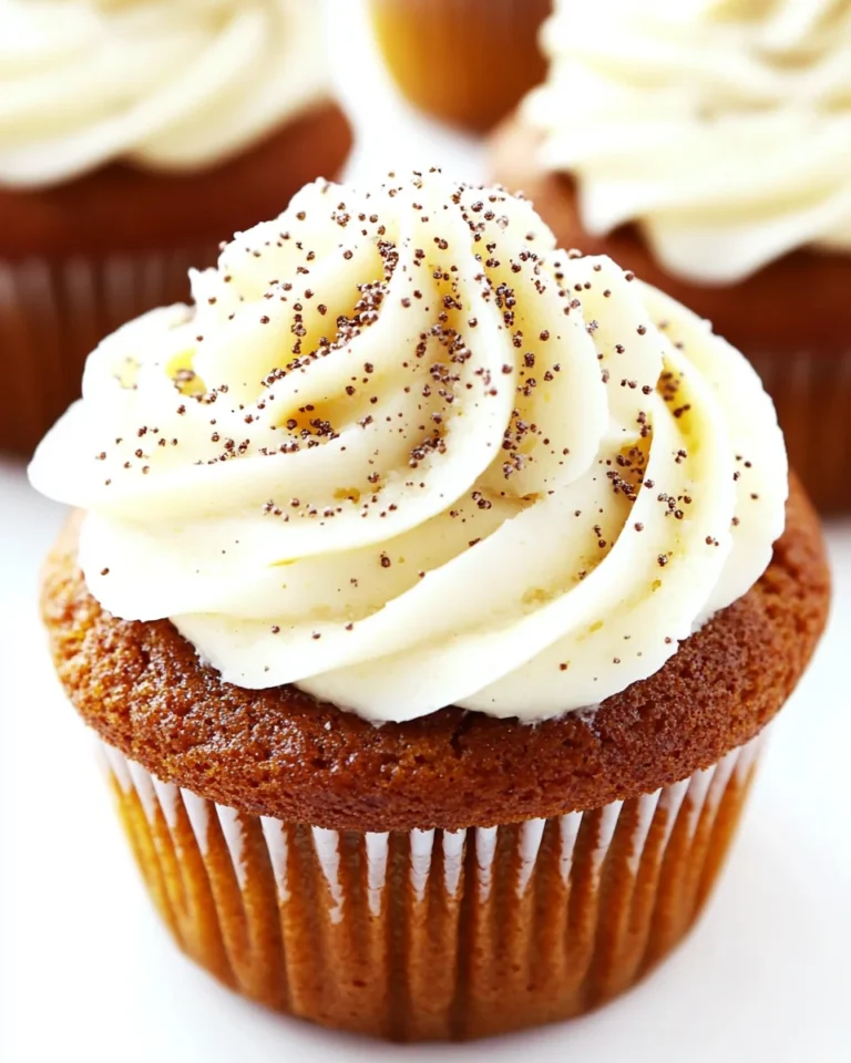 Delicious Pumpkin Cupcakes With Cream Cheese Frosting