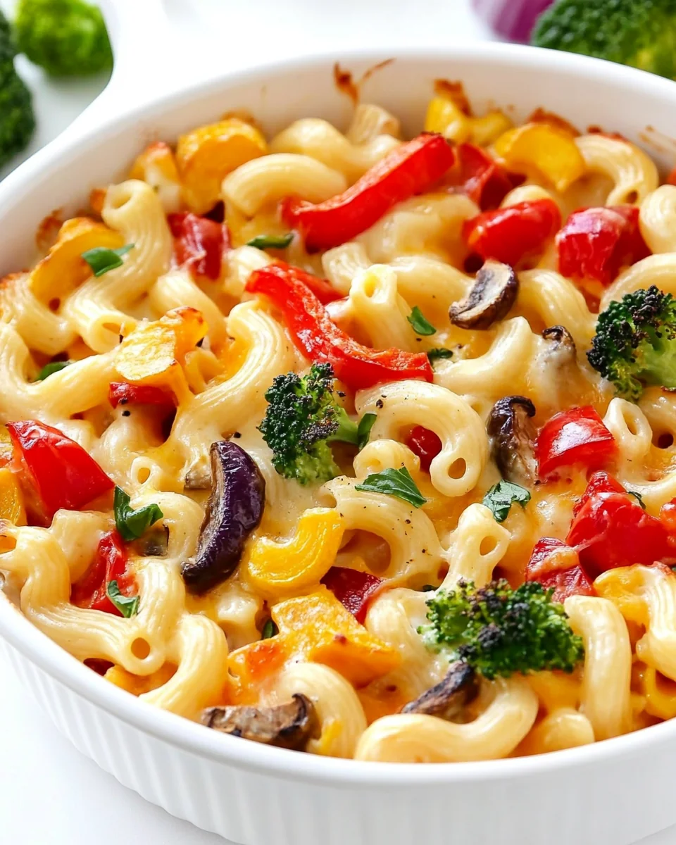Classic Roasted Vegetable Macaroni and Cheese - additional image