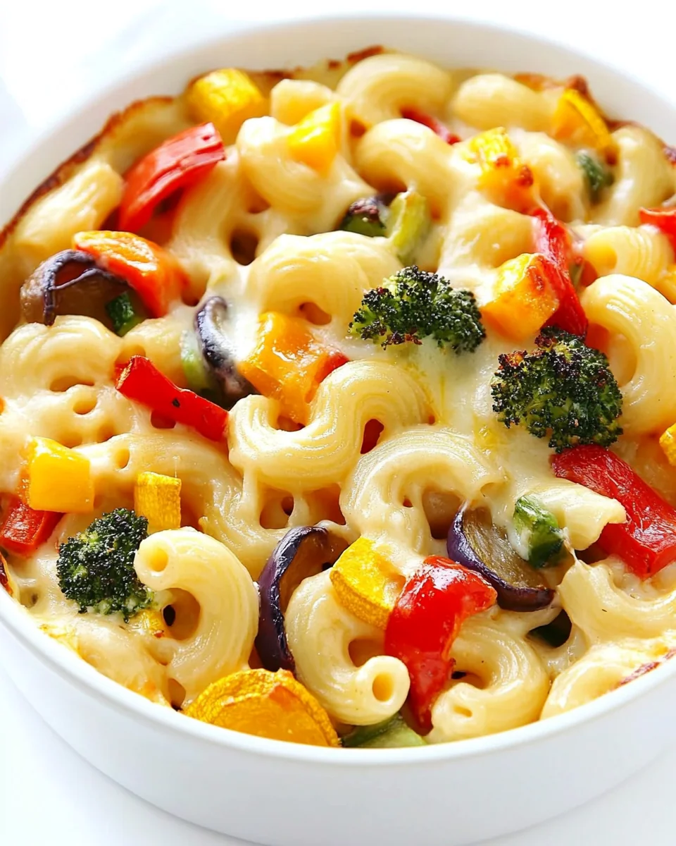 Classic Roasted Vegetable Macaroni and Cheese - additional image