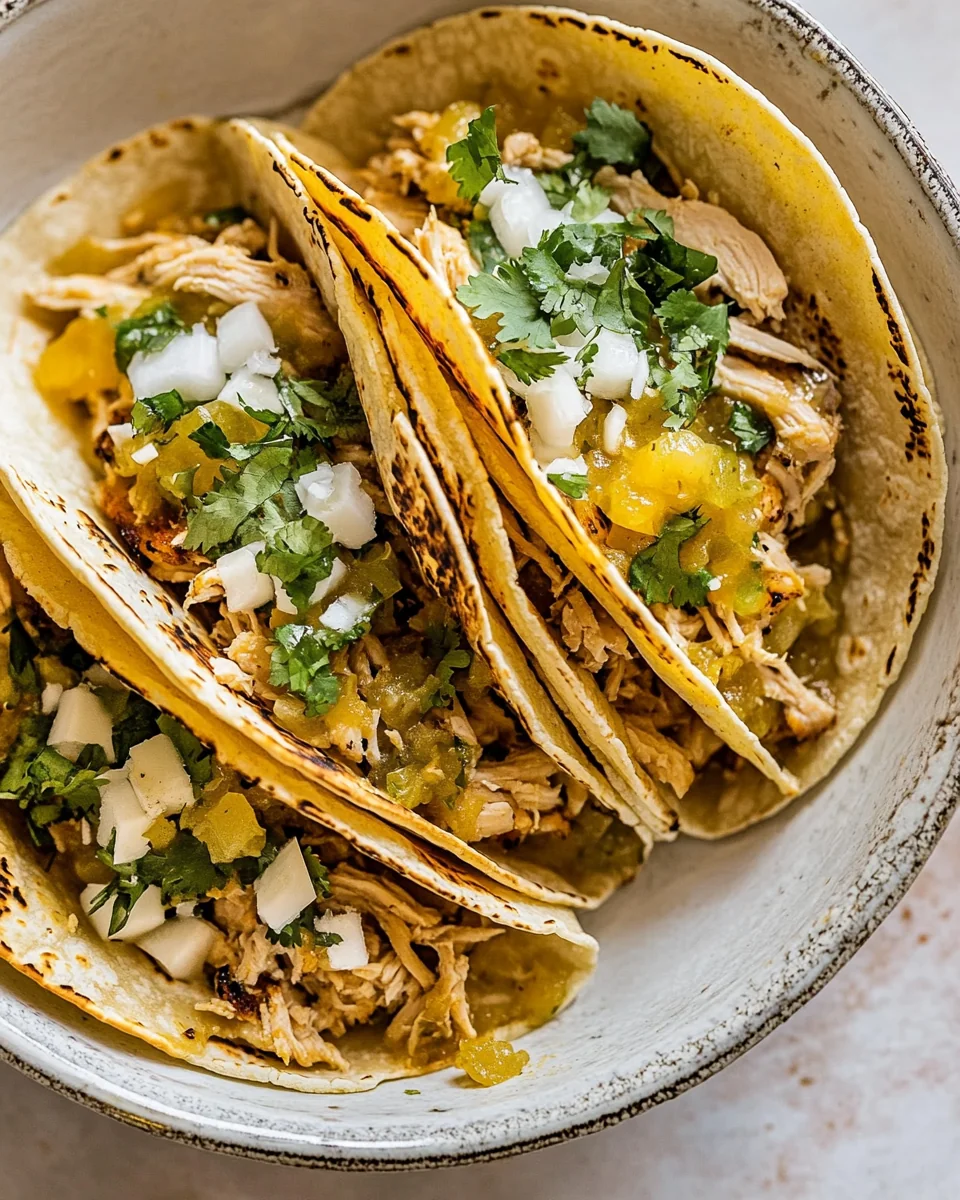 Perfect Slow Cooker Chicken Tacos - additional image