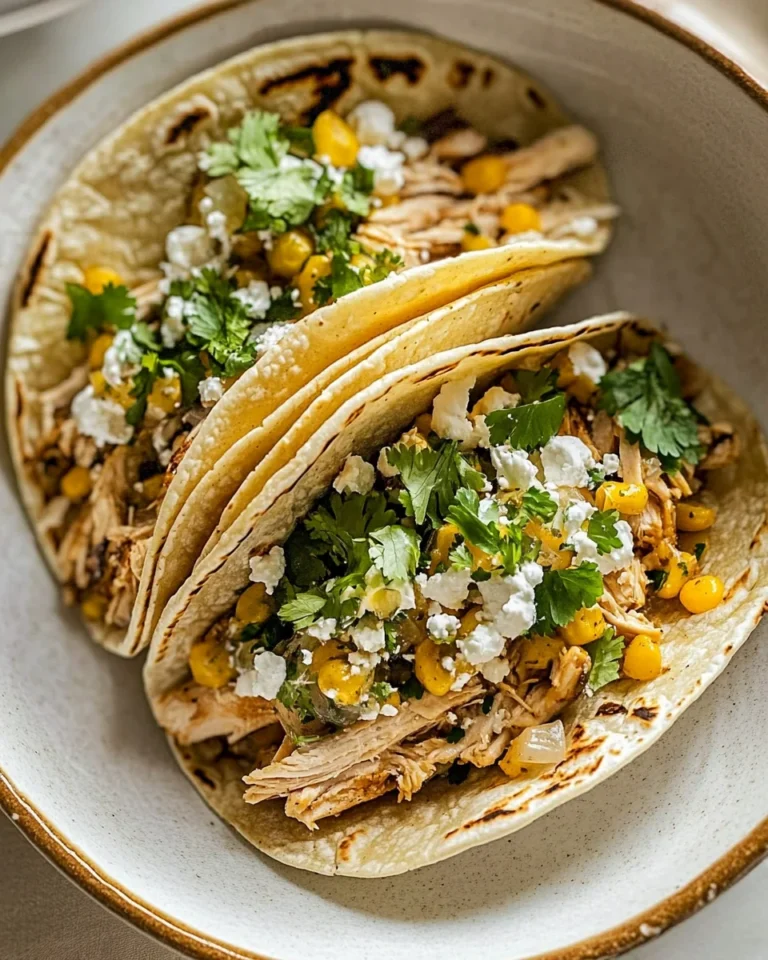 Perfect Slow Cooker Chicken Tacos