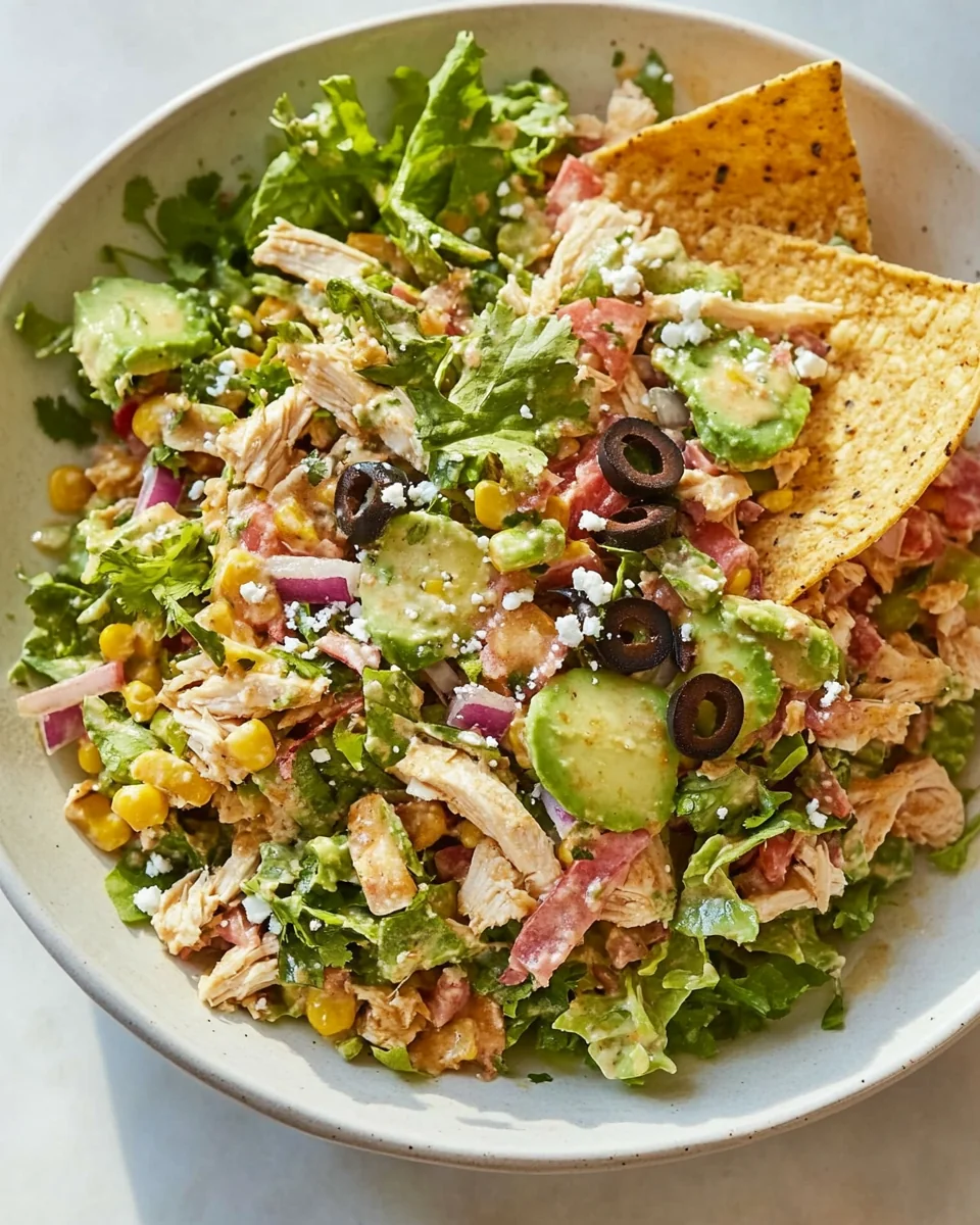 Fresh Southwestern Chicken Chopped Salad - additional image