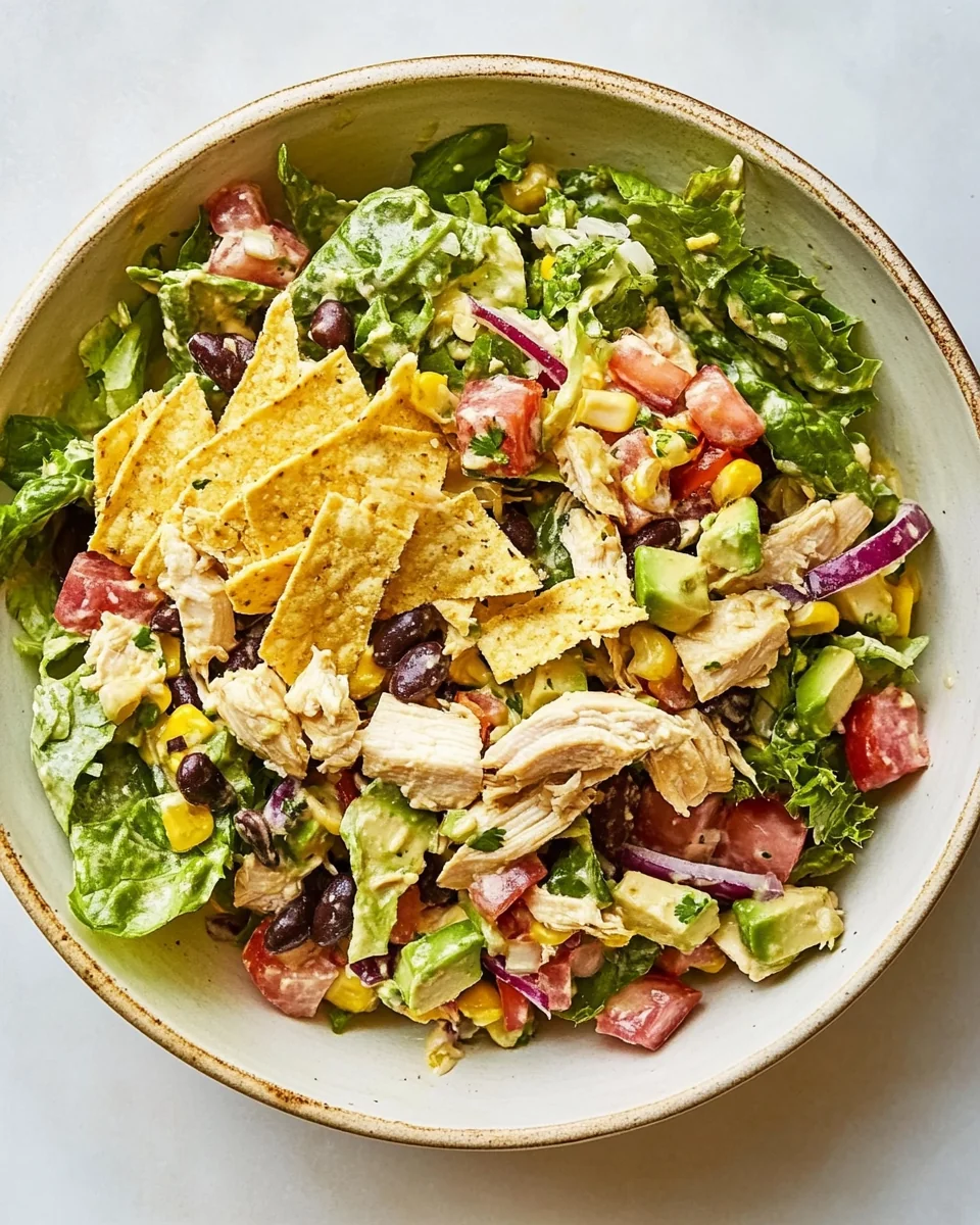 Fresh Southwestern Chicken Chopped Salad - additional image