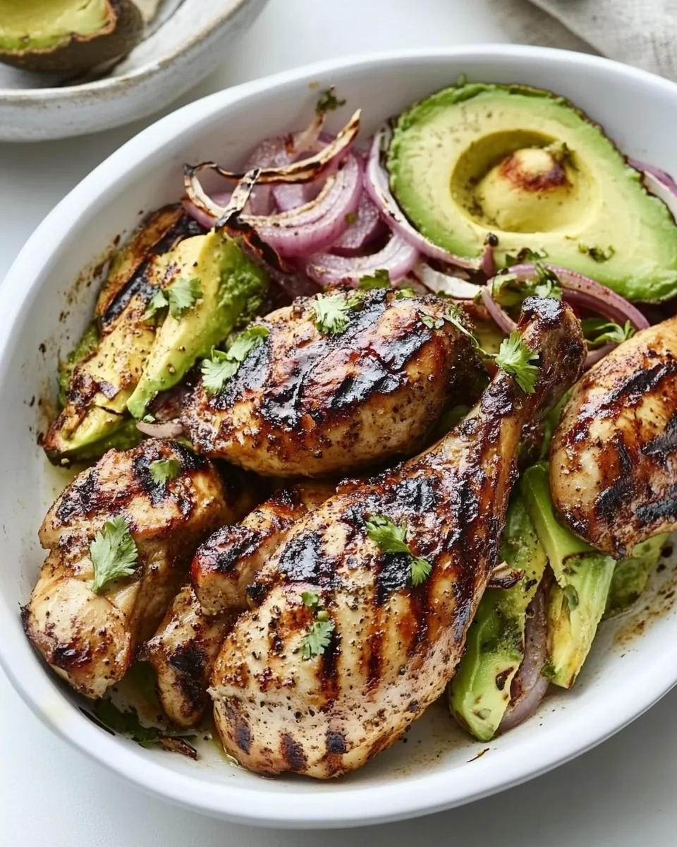 Spice Grilled Chicken with Fresh Avocado Salsa - additional image