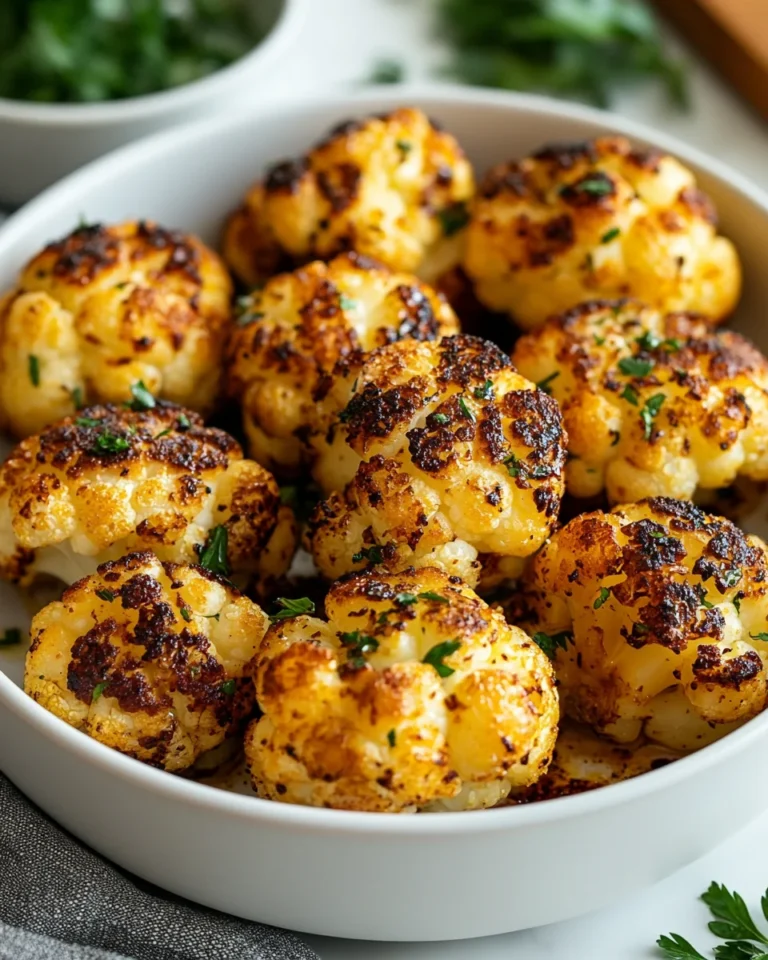 Easy Air Fryer Cauliflower for a Flavor-Packed Weeknight Dinner