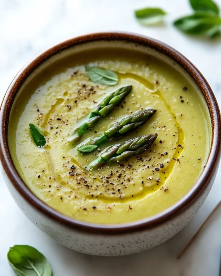 Creamy Asparagus Soup: A Quick and Easy Weeknight Dinner