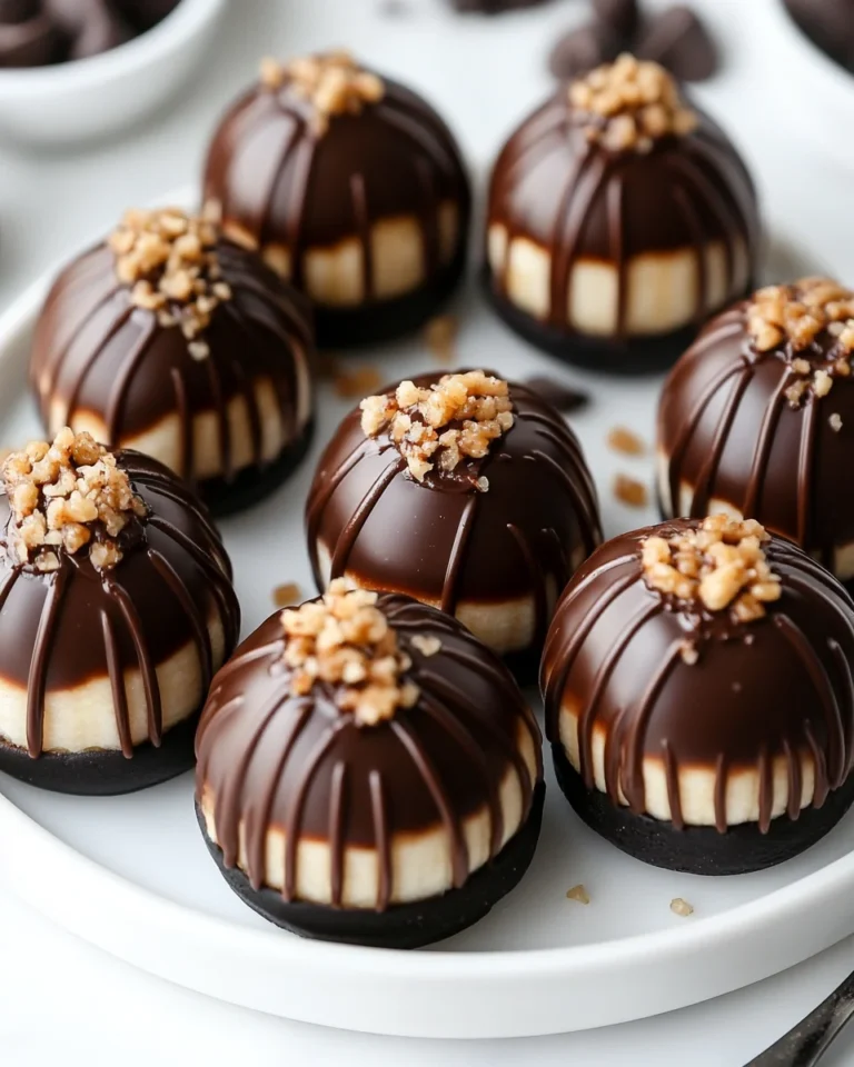 Easy No-Bake Chocolate Almond Butter Banana Bites
