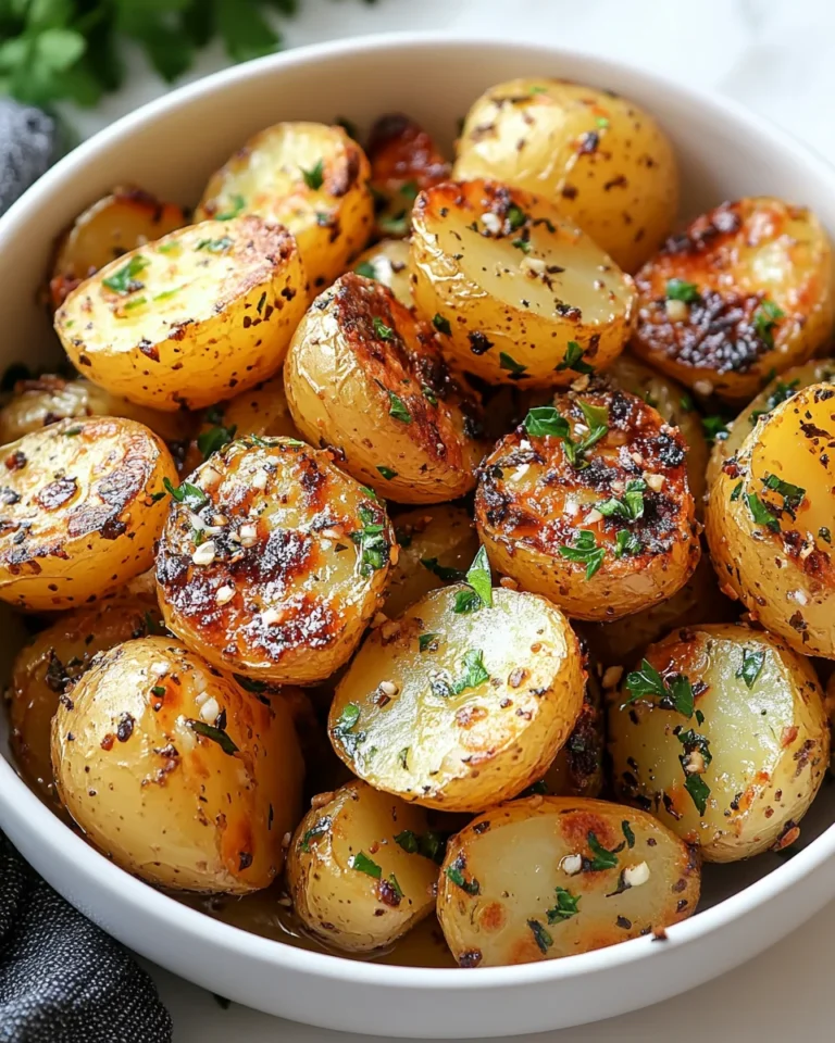 Easy Garlic Roasted Potatoes for a Cozy Weeknight Dinner