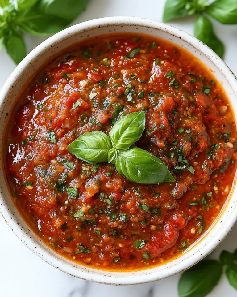 Easy Homemade Marinara Sauce for a Flavor-Packed Weeknight Dinner