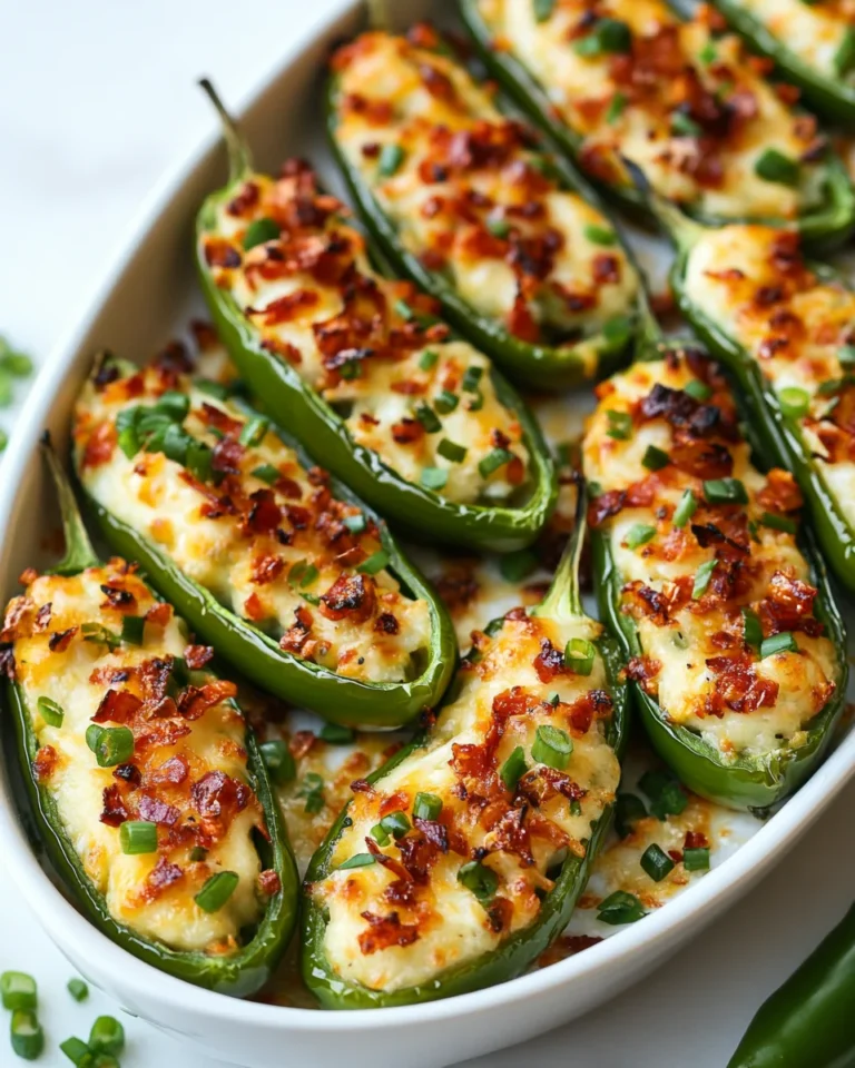 Easy Creamy Jalapeño Poppers for a Flavor-Packed Weeknight Dinner