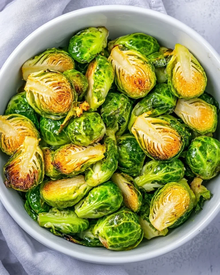 Crispy Air Fryer Brussels Sprouts Made Simple