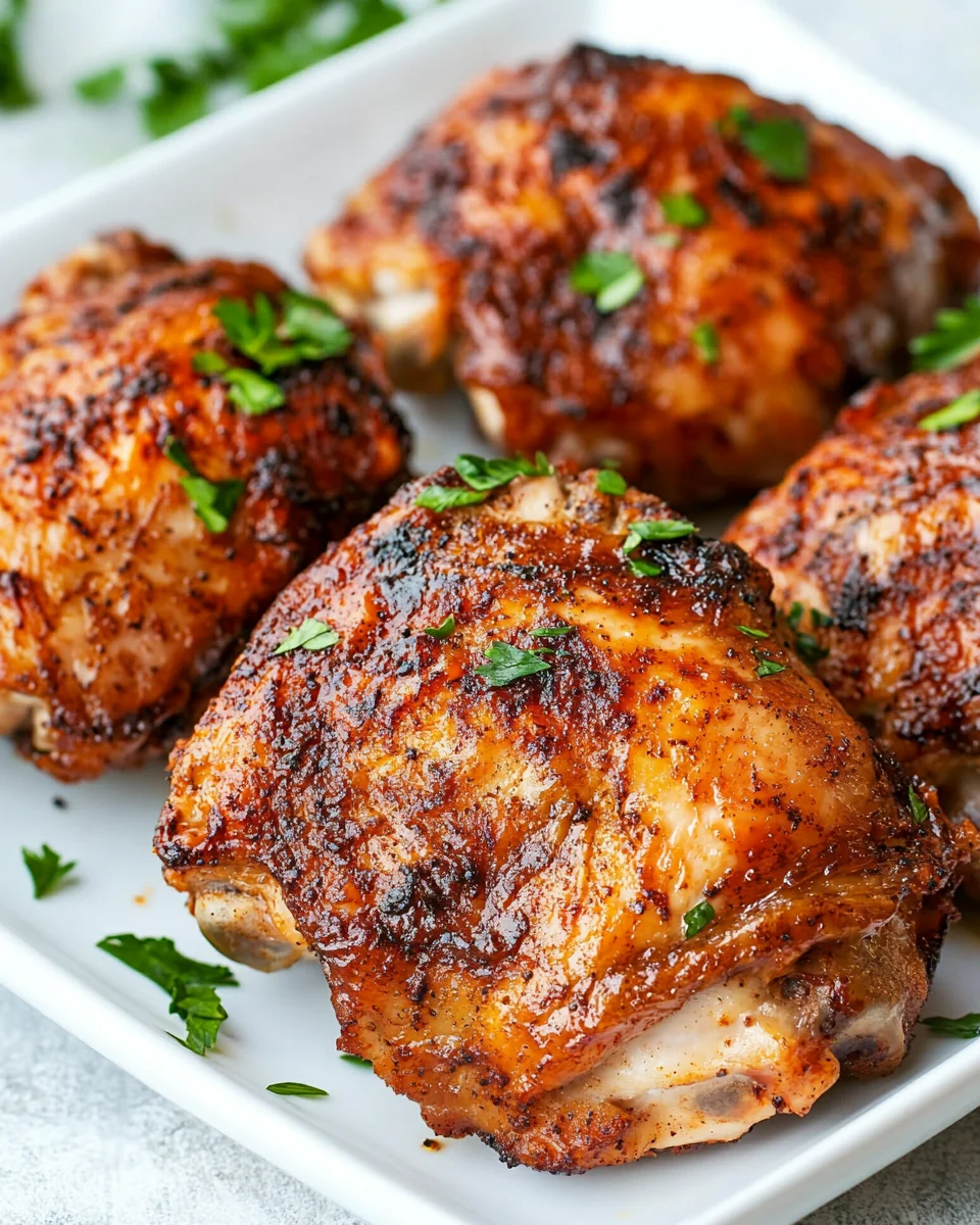 Simple Air Fryer Chicken Thighs That Are Juicy and Delicious - additional image