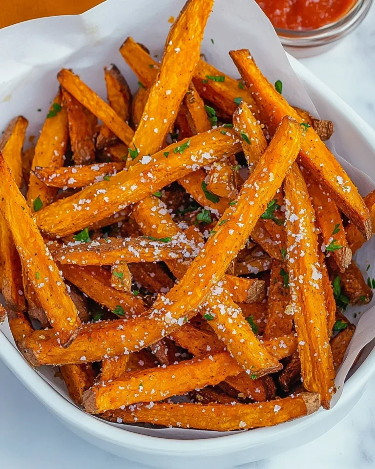 Air Fryer Sweet Potato Fries That Are Crispy and Delicious