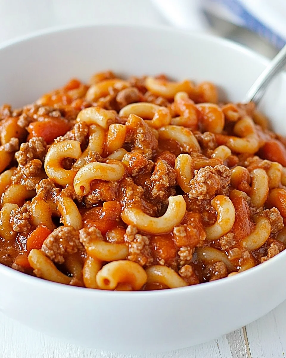Classic American Goulash Made Simple and Delicious - additional image
