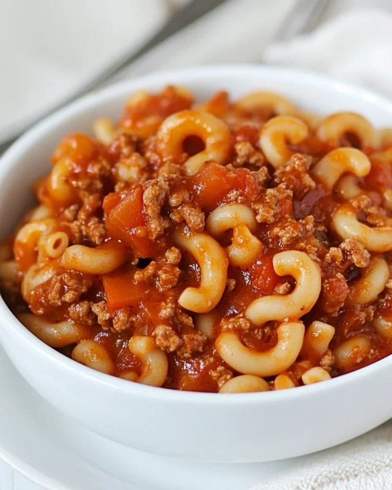 Classic American Goulash Made Simple and Delicious