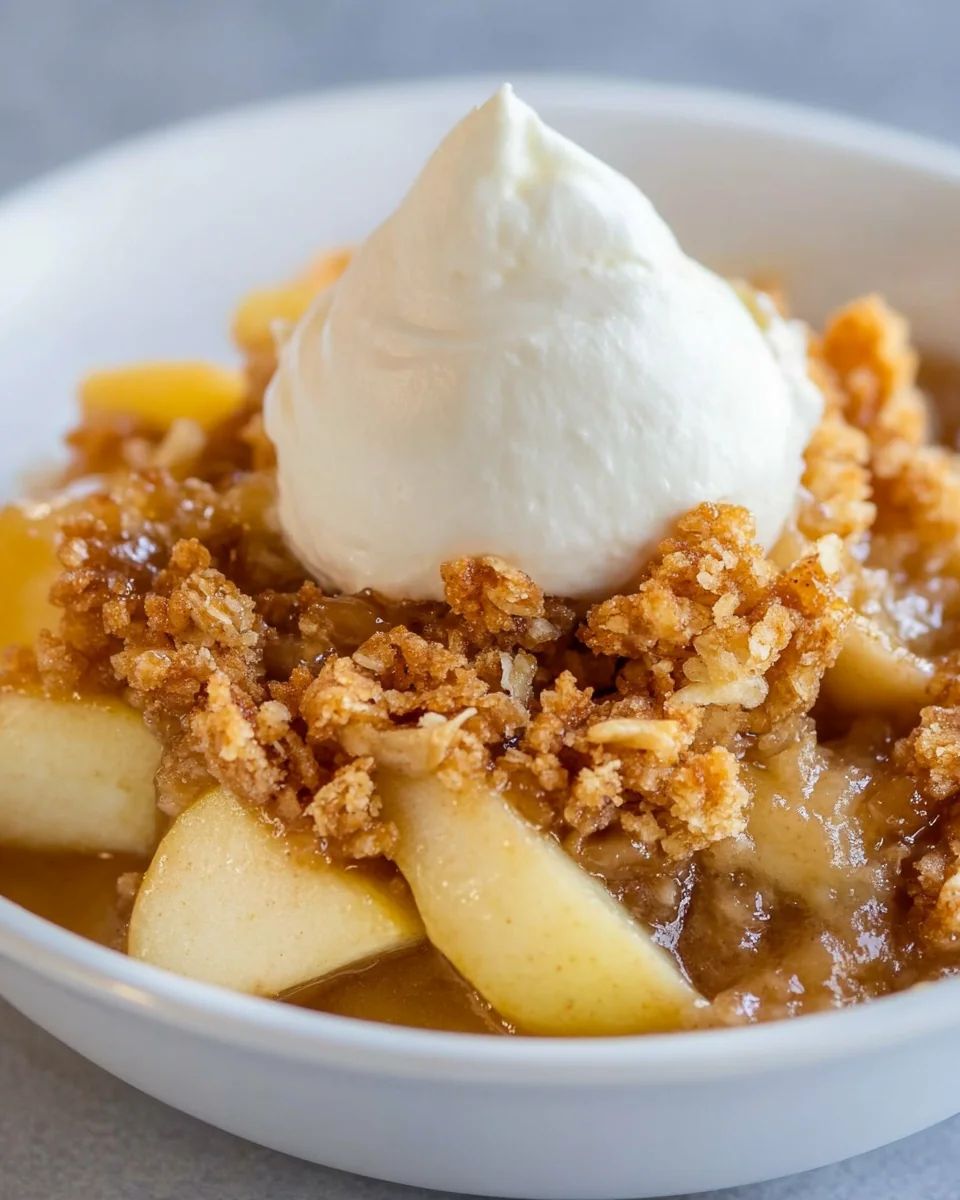 Homemade Classic Apple Crisp Recipe - additional image