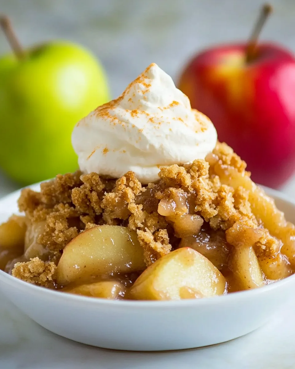 Homemade Classic Apple Crisp Recipe - additional image
