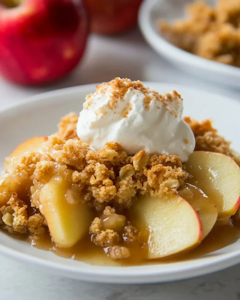 Homemade Classic Apple Crisp Recipe