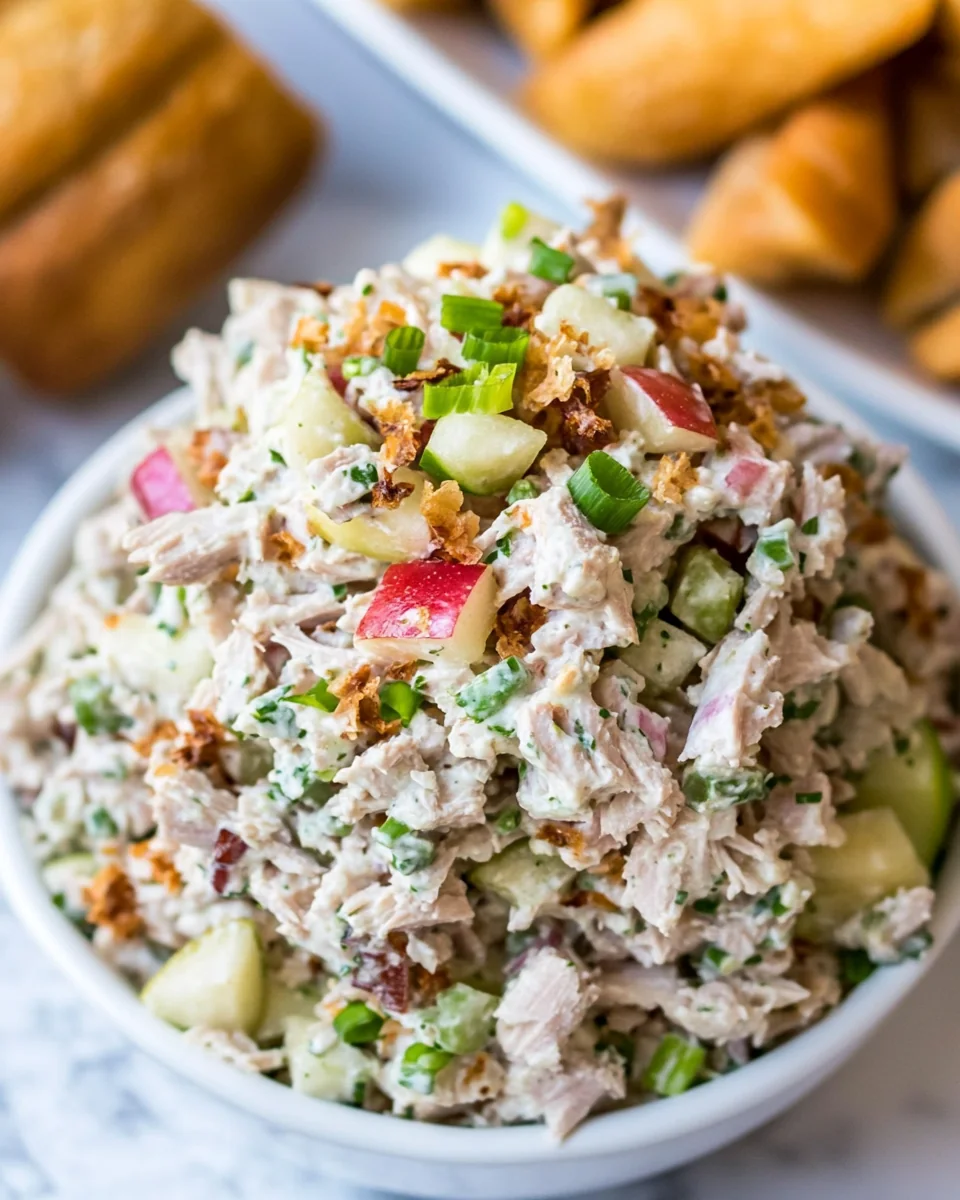 Fresh and Simple Apple Tuna Salad
