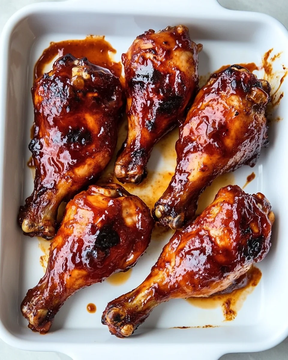 Sweet And Savory BBQ Chicken Drumsticks - additional image