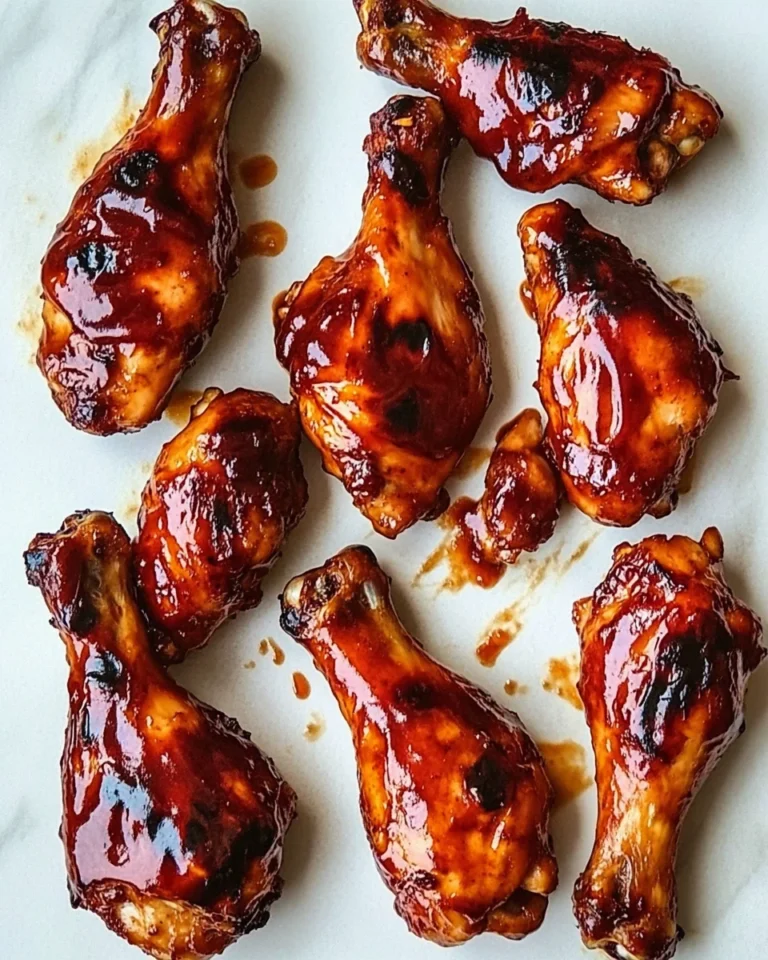 Sweet And Savory BBQ Chicken Drumsticks
