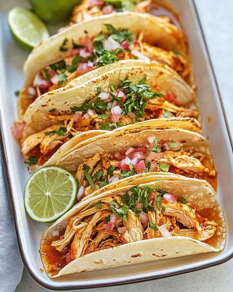 Perfect Baked Chicken Tacos for Busy Weeknights