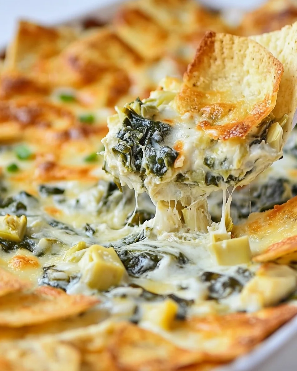 Homemade Spinach Artichoke Dip Recipe That's Perfectly Creamy - additional image