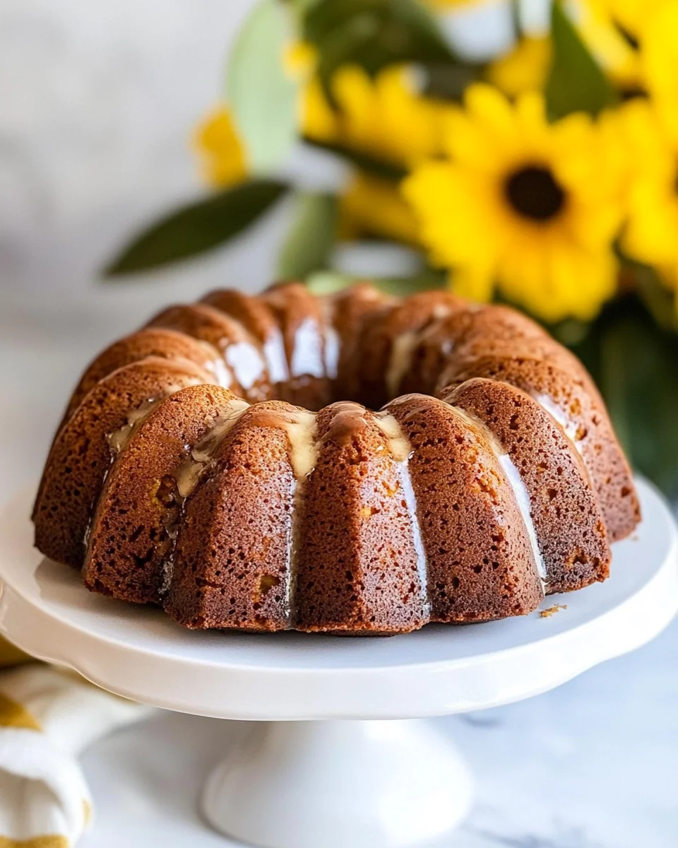 Simple Homemade Banana Bundt Cake Recipe - additional image