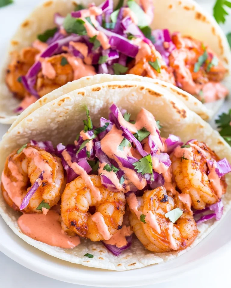 Delicious Bang Bang Shrimp Tacos for a Cozy Night In