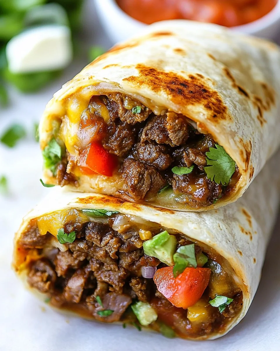 Homemade Beef Burrito Recipe for a Hearty Meal - additional image