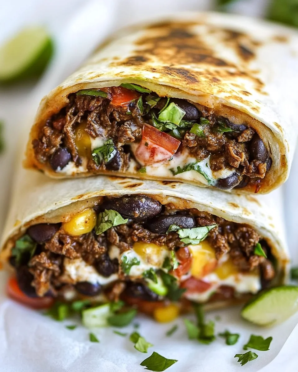 Homemade Beef Burrito Recipe for a Hearty Meal - additional image
