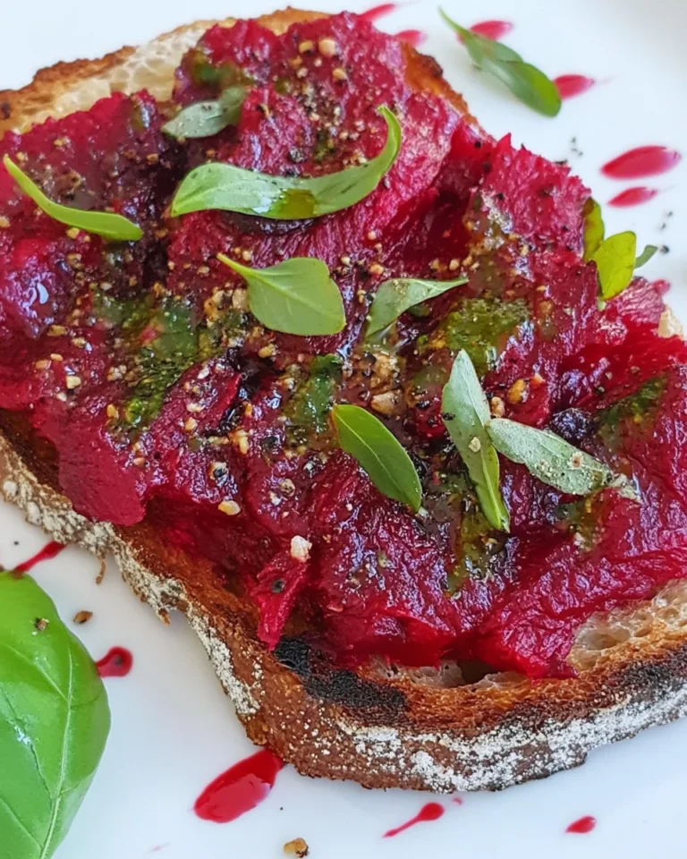 Fresh Beetroot Pan con Tomate Delight