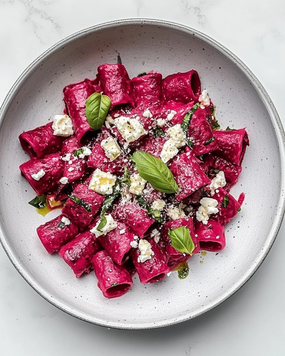 Creamy Beetroot and Feta Pasta Delight - additional image