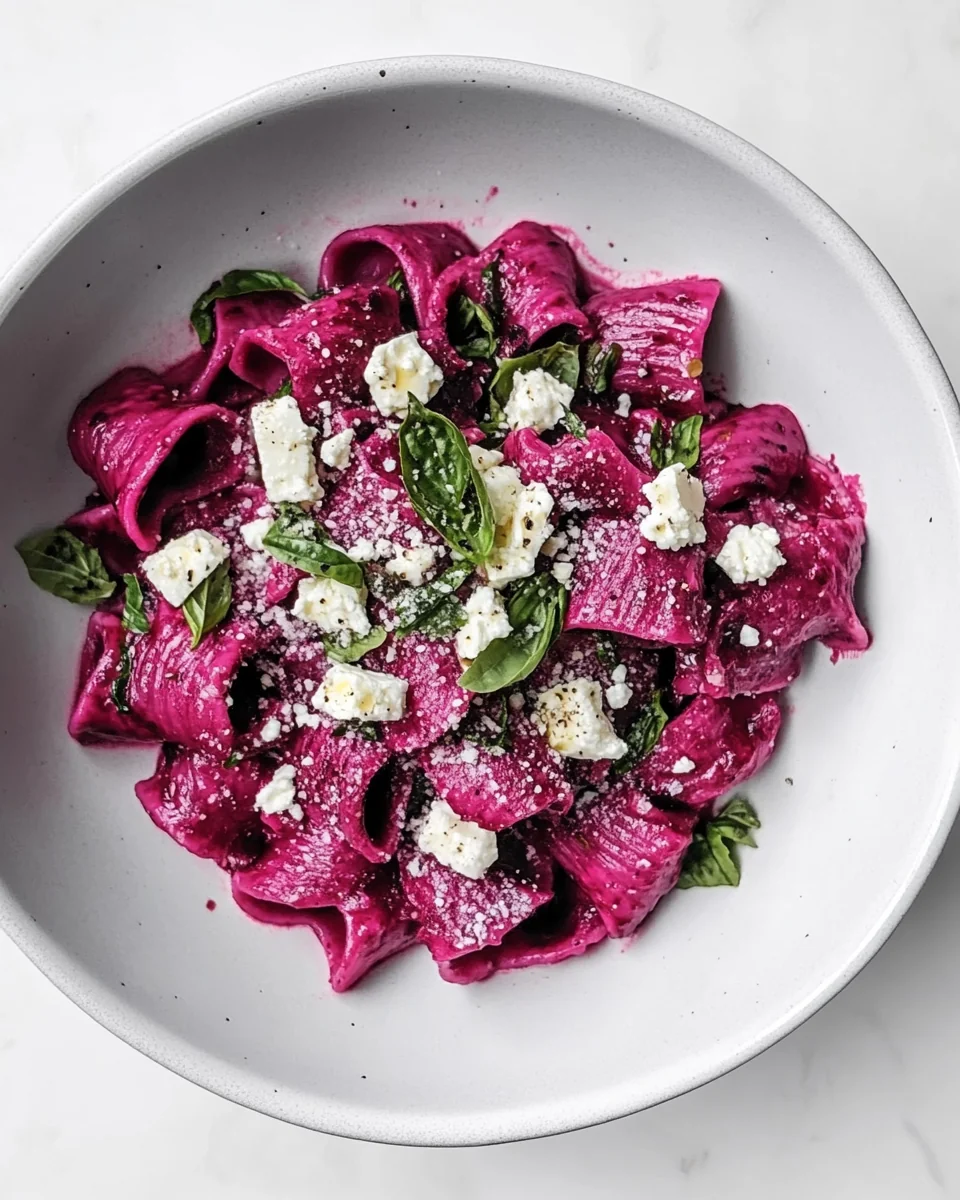 Creamy Beetroot and Feta Pasta Delight - additional image