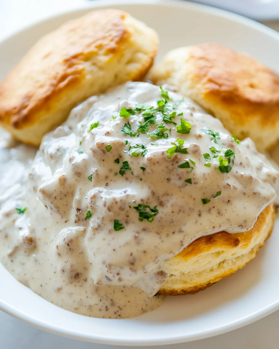 Homemade Biscuits And Gravy: A Classic Comfort Food - additional image