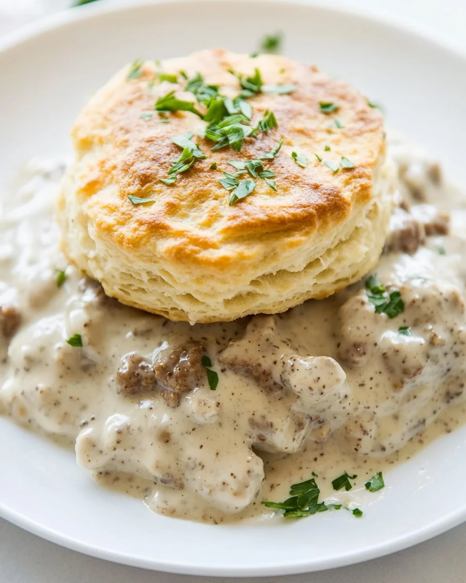 Homemade Biscuits And Gravy: A Classic Comfort Food - additional image