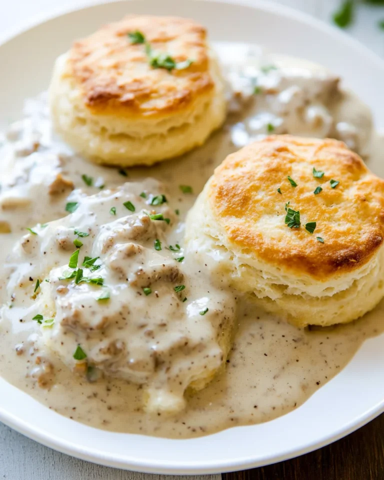 Homemade Biscuits And Gravy: A Classic Comfort Food