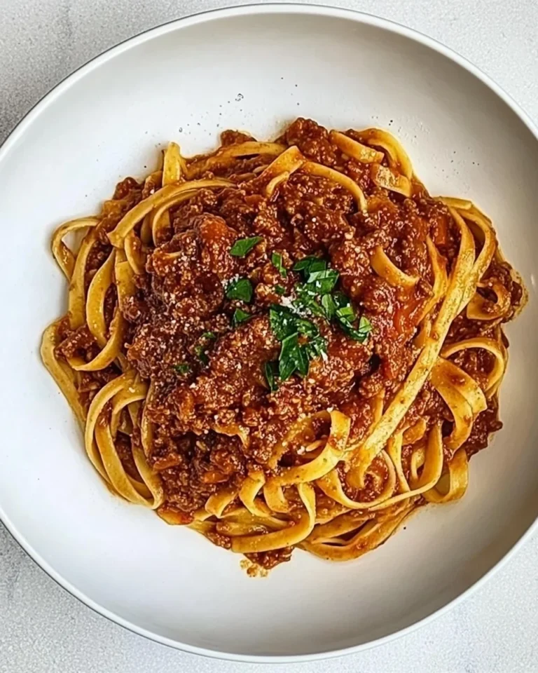 Simple Black Garlic Bolognese Sauce
