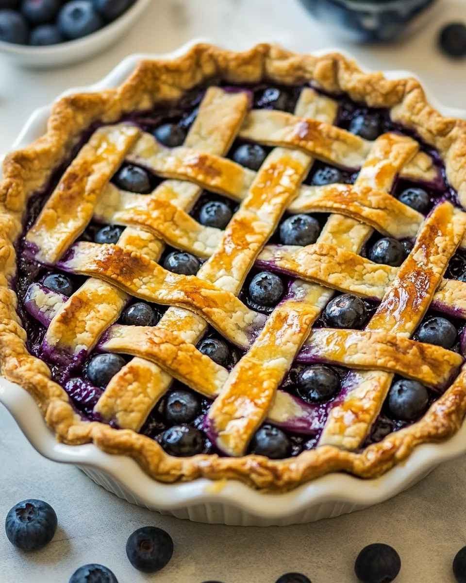 Perfect Homemade Blueberry Pie Recipe - additional image