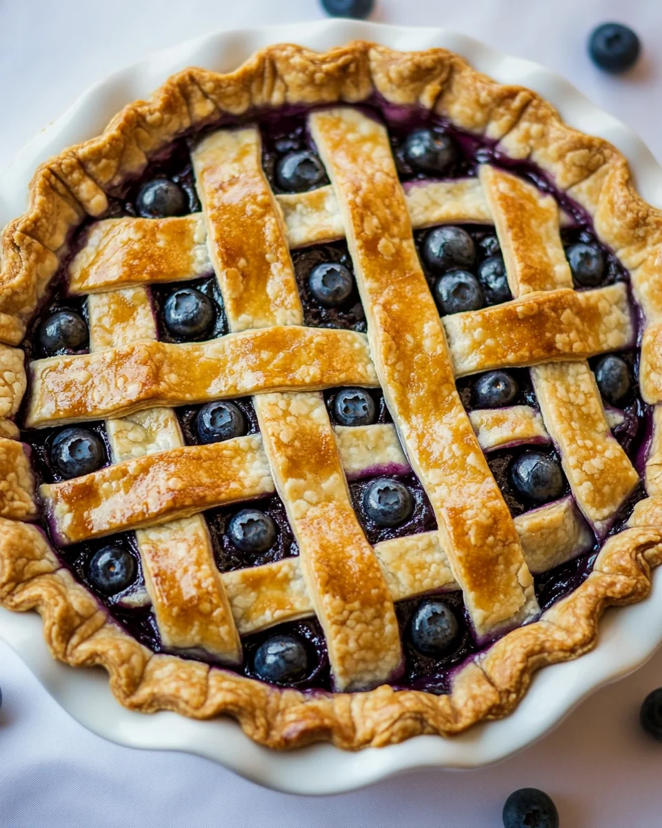 Perfect Homemade Blueberry Pie Recipe - additional image