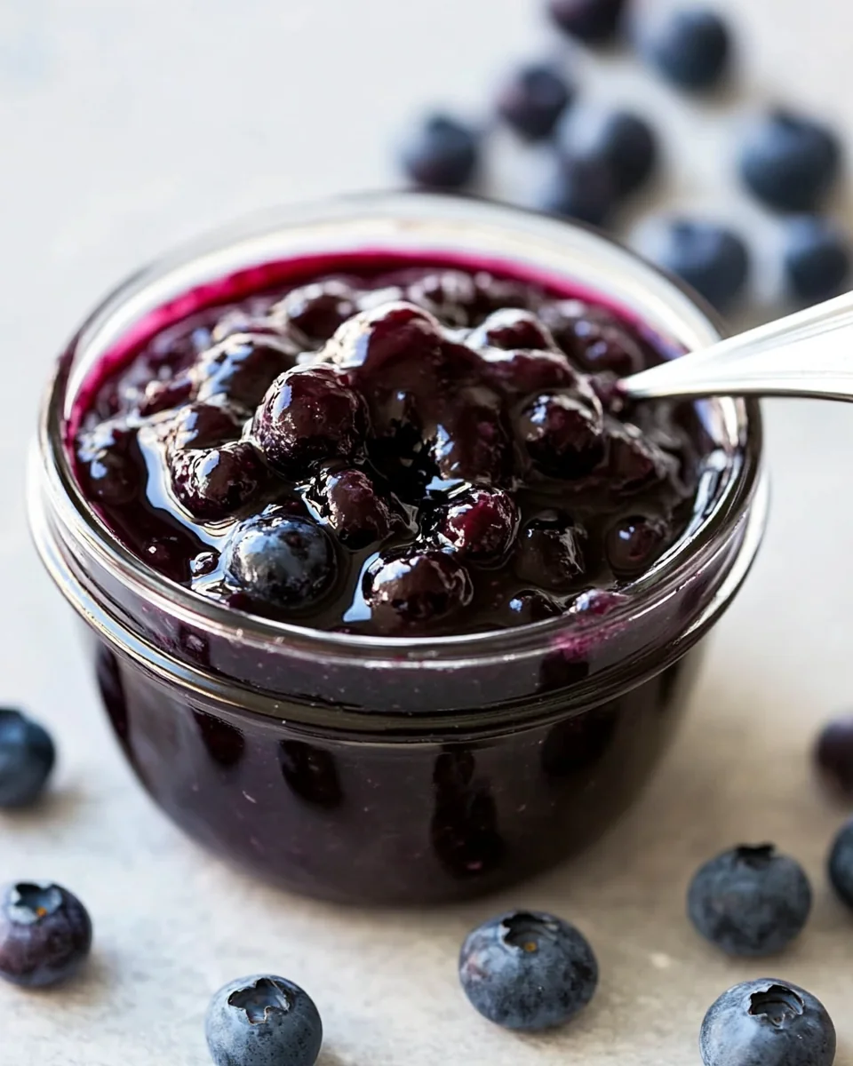 Simple Homemade Blueberry Sauce Recipe - additional image