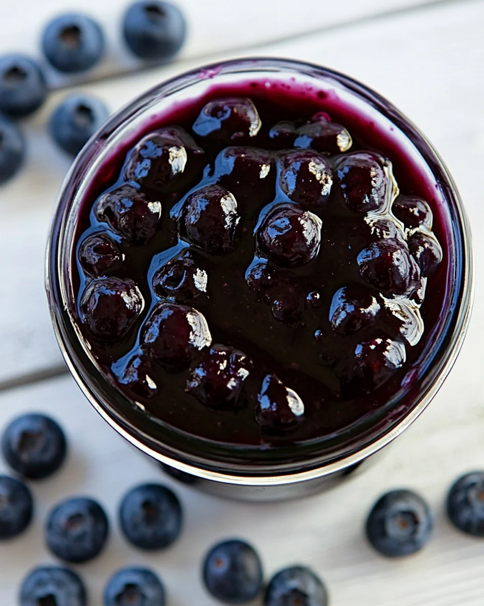 Simple Homemade Blueberry Sauce Recipe - additional image