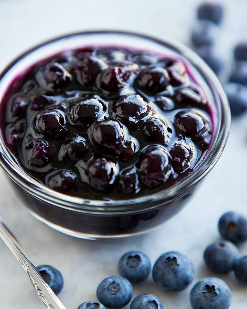 Simple Homemade Blueberry Sauce Recipe - additional image